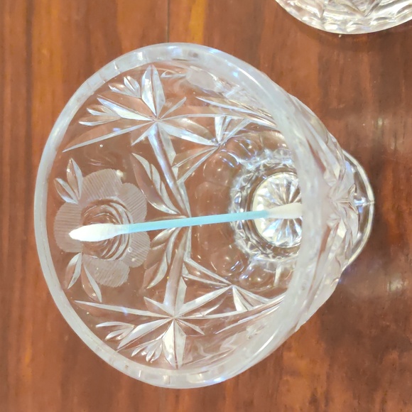 Crystal candy dish with a lid - Picture 7 of 7